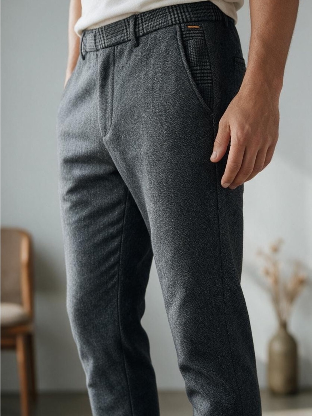 Scotch & Soda Charcoal Grey Chinos